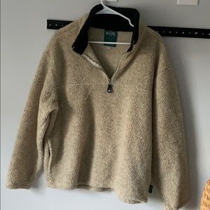 Half zip Sherpa. Unisex